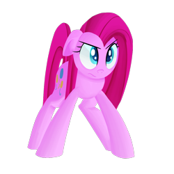 Size: 1000x1000 | Tagged: safe, artist:january3rd, pinkie pie, earth pony, pony, pinkamena diane pie, simple background, solo, transparent background