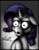 Size: 680x873 | Tagged: safe, artist:wolverfox, rarity, pony, unicorn, cropped, reaction image, solo, wat