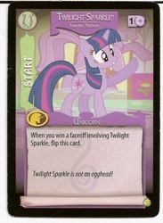 Size: 528x720 | Tagged: safe, derpibooru import, twilight sparkle, ccg, enterplay, merchandise, mlp trading card game