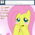 Size: 650x650 | Tagged: safe, artist:psychoticmindsystem, fluttershy, pegasus, pony, askflutterfuckershy, female, mare, solo