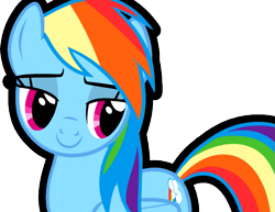 Size: 775x597 | Tagged: safe, derpibooru import, edit, edited screencap, screencap, rainbow dash, pegasus, pony, sonic rainboom (episode), background removed, lidded eyes, simple background, solo, transparent background