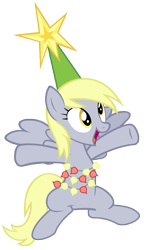 Size: 7000x12100 | Tagged: safe, artist:tardifice, derpy hooves, pegasus, pony, a hearth's warming tail, absurd resolution, derpy star, female, mare, simple background, solo, transparent background, vector