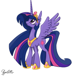 Size: 877x912 | Tagged: safe, artist:jazzlovessilkies, artist:syncallio, derpibooru import, twilight sparkle, twilight sparkle (alicorn), alicorn, pony, female, mare, solo