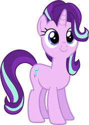 Size: 8000x11237 | Tagged: safe, artist:pilot231, starlight glimmer, pony, unicorn, every little thing she does, absurd resolution, canon, cute, female, full body, glimmerbetes, mare, simple background, solo, transparent background, vector