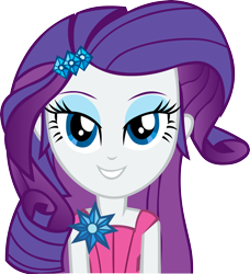 Size: 4404x4829 | Tagged: safe, artist:cejs94, rarity, equestria girls, life is a runway, rainbow rocks, absurd resolution, bedroom eyes, looking at you, simple background, smiling, solo, transparent background, vector