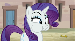 Size: 1280x700 | Tagged: safe, screencap, rarity, pony, unicorn, the cutie map, gagging, puffy cheeks, scrunchy face, solo