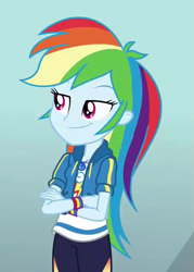 Size: 453x632 | Tagged: safe, derpibooru import, screencap, rainbow dash, better together, equestria girls, rollercoaster of friendship, cropped, solo