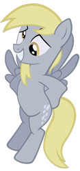 Size: 900x1926 | Tagged: safe, artist:tootootaloo, derpy hooves, pegasus, pony, feeling pinkie keen, female, mare, simple background, solo, transparent background, vector