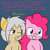 Size: 666x666 | Tagged: safe, artist:shenhibiki, pinkie pie, oc, oc:shenhibiki, earth pony, pony, ask, tumblr