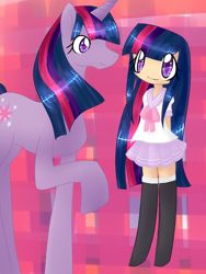 Size: 600x800 | Tagged: safe, artist:natnat-koneko, derpibooru import, twilight sparkle, human ponidox, humanized