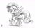 Size: 2242x1779 | Tagged: safe, artist:navigatoralligator, fluttershy, pegasus, pony, armor, grayscale, monochrome, simple background, solo