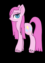 Size: 600x822 | Tagged: safe, artist:yokkishai, pinkie pie, earth pony, pony, pinkamena diane pie, solo, unshorn fetlocks