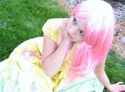 Size: 2511x1854 | Tagged: safe, artist:lilium666, fluttershy, human, cosplay, irl, irl human, photo, solo