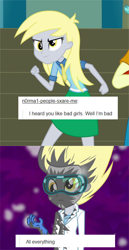 Size: 380x735 | Tagged: safe, derpy hooves, acadeca, equestria girls, friendship games, rainbow rocks, comments, tumblr, tumblr fandom text posts