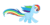 Size: 1277x634 | Tagged: safe, artist:pupster0071, derpibooru import, rainbow dash, pegasus, pony, animated, flapping, running, solo