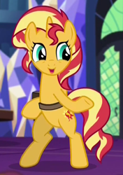 Size: 452x643 | Tagged: safe, screencap, sunset shimmer, equestria girls, mirror magic, spoiler:eqg specials, bipedal, cropped, cute, in the human world for too long, shimmerbetes, solo, standing