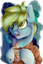 Size: 2880x4320 | Tagged: safe, artist:artfox54, derpy hooves, pegasus, pony, blanket, chocolate, female, food, mare, marshmallow, solo