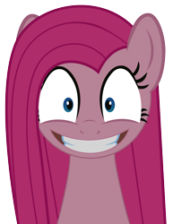 Size: 2550x3300 | Tagged: safe, artist:j5a4, pinkie pie, earth pony, pony, pinkamena diane pie, smiling, solo