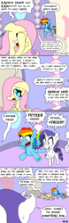 Size: 1000x3200 | Tagged: safe, artist:bjdazzle, derpibooru import, fluttershy, rainbow dash, rarity, pegasus, pony, unicorn, blunt, carousel boutique, comic, concerned, confused, consoling, crying, female, headcanon, mannequin, mare, surprised, sweat, sweatdrop, teary eyes, theory, weight, window