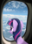 Size: 800x1067 | Tagged: safe, derpibooru import, twilight sparkle, irl, photo, plane, ponies in real life, sky, solo, vector, window