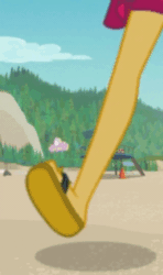 Size: 310x525 | Tagged: safe, screencap, sunset shimmer, equestria girls, equestria girls series, forgotten friendship, animated, beach, cropped, feet, flip-flops, footprint, gif, legs, pictures of legs, sand, sandals, sarong