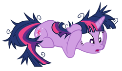 Size: 5458x3200 | Tagged: safe, artist:9x18, derpibooru import, twilight sparkle, unicorn twilight, pony, unicorn, lesson zero, .psd available, absurd resolution, female, mare, messy mane, nervous, simple background, solo, transparent background, twilynanas, vector