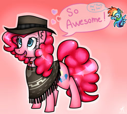 Size: 2000x1800 | Tagged: safe, artist:kikirdcz, derpibooru import, pinkie pie, rainbow dash, earth pony, pegasus, pony, so awesome