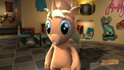 Size: 1024x576 | Tagged: safe, applejack, earth pony, pony, 3d, female, mare, modnation racers, solo