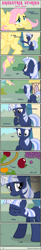 Size: 1004x6080 | Tagged: safe, artist:estories, fluttershy, oc, oc:silverlay, pegasus, pony, comic:seeds of darkness, comic