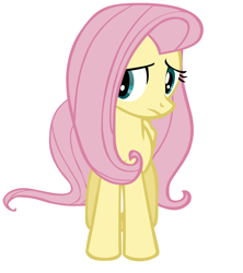 Size: 4440x5000 | Tagged: safe, artist:snipernero, fluttershy, pegasus, pony, absurd resolution, simple background, solo, vector, white background