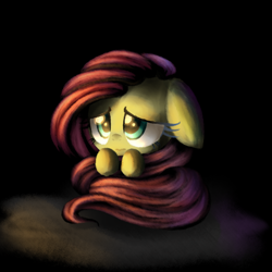 Size: 1500x1500 | Tagged: safe, artist:oathkeeper21, fluttershy, pegasus, pony, female, mare, pink mane, solo, yellow coat