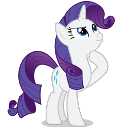 Size: 3000x3000 | Tagged: safe, artist:tizerfiction, rarity, pony, unicorn, castle sweet castle, simple background, solo, transparent background, vector