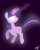 Size: 1200x1500 | Tagged: safe, artist:dairry, derpibooru import, twilight sparkle, glowing eyes, magic, solo