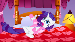 Size: 1366x768 | Tagged: safe, screencap, rarity, pony, unicorn, suited for success, female, horn, mare, purple mane, solo, white coat