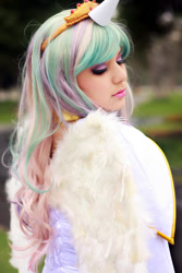 Size: 600x900 | Tagged: safe, artist:dashcosplay, princess celestia, human, cosplay, irl, irl human, photo