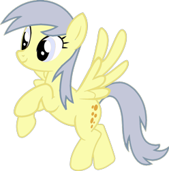 Size: 890x897 | Tagged: safe, artist:diksi13kate, derpy hooves, pegasus, pony, female, inverted colors, mare, solo, underp