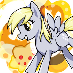 Size: 480x480 | Tagged: safe, artist:aya, derpy hooves, pegasus, pony, female, mare, solo