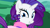 Size: 1366x768 | Tagged: safe, screencap, rarity, pony, unicorn, suited for success, female, horn, mare, purple mane, solo, white coat