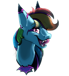 Size: 1101x1200 | Tagged: safe, artist:rimmi1357, derpibooru import, rainbow dash, pegasus, pony, undead, vampire, vampony, halloween, holiday, simple background, transparent background