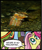 Size: 398x472 | Tagged: safe, idw, fluttershy, pegasus, pony, blue coat, blue eyes, bobbit worm, dialogue, exploitable meme, female, looking up, mare, meme, multicolored tail, nature is so fascinating, pink coat, pink mane, smiling, speech bubble, wings, yellow coat