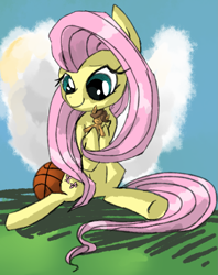 Size: 1133x1429 | Tagged: safe, artist:shippinghadre, fluttershy, hoops, pegasus, pony, female, hoopshy, mare