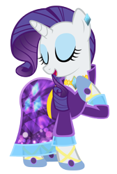 Size: 5336x7950 | Tagged: safe, artist:kibbiethegreat, rarity, pony, unicorn, absurd resolution, clothes, dress, simple background, solo, transparent background, vector