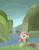 Size: 612x792 | Tagged: safe, artist:20percentcool, fluttershy, pegasus, pony, female, mare, pink mane, waterfall, yellow coat