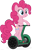 Size: 672x1062 | Tagged: safe, artist:pinkiepiemike, pinkie pie, earth pony, pony, female, mare, pink coat, pink mane, segway, solo