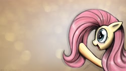 Size: 1920x1080 | Tagged: safe, artist:dori-to, fluttershy, pegasus, pony, female, mare, solo, wallpaper