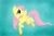 Size: 1800x1200 | Tagged: safe, artist:1flynnia1, fluttershy, pegasus, pony, female, mare, pink mane, solo, yellow coat