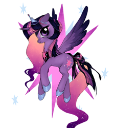 Size: 788x876 | Tagged: safe, artist:rainmentality, derpibooru import, twilight sparkle, twilight sparkle (alicorn), alicorn, pony, crown, solo