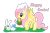 Size: 1101x725 | Tagged: safe, artist:xnightmelody, angel bunny, fluttershy, pegasus, pony, basket, bow, bunny ears, easter, easter egg, mouth hold, simple background, transparent background, vector