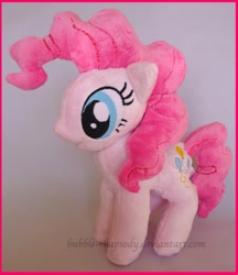 Size: 650x752 | Tagged: safe, artist:bubble-rhapsody, pinkie pie, irl, photo, plushie