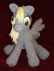 Size: 434x573 | Tagged: safe, artist:onehitwonder, derpy hooves, pegasus, pony, female, irl, mare, photo, plushie